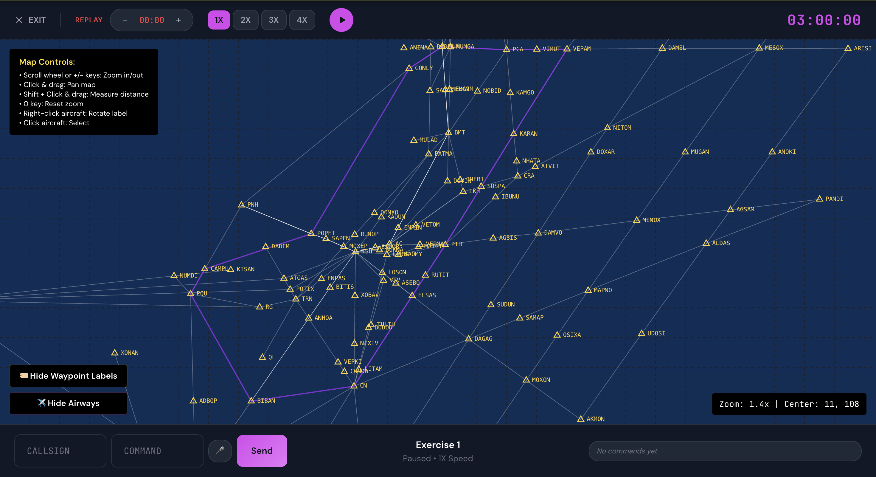SkyOps - Air Traffic Control Simulation